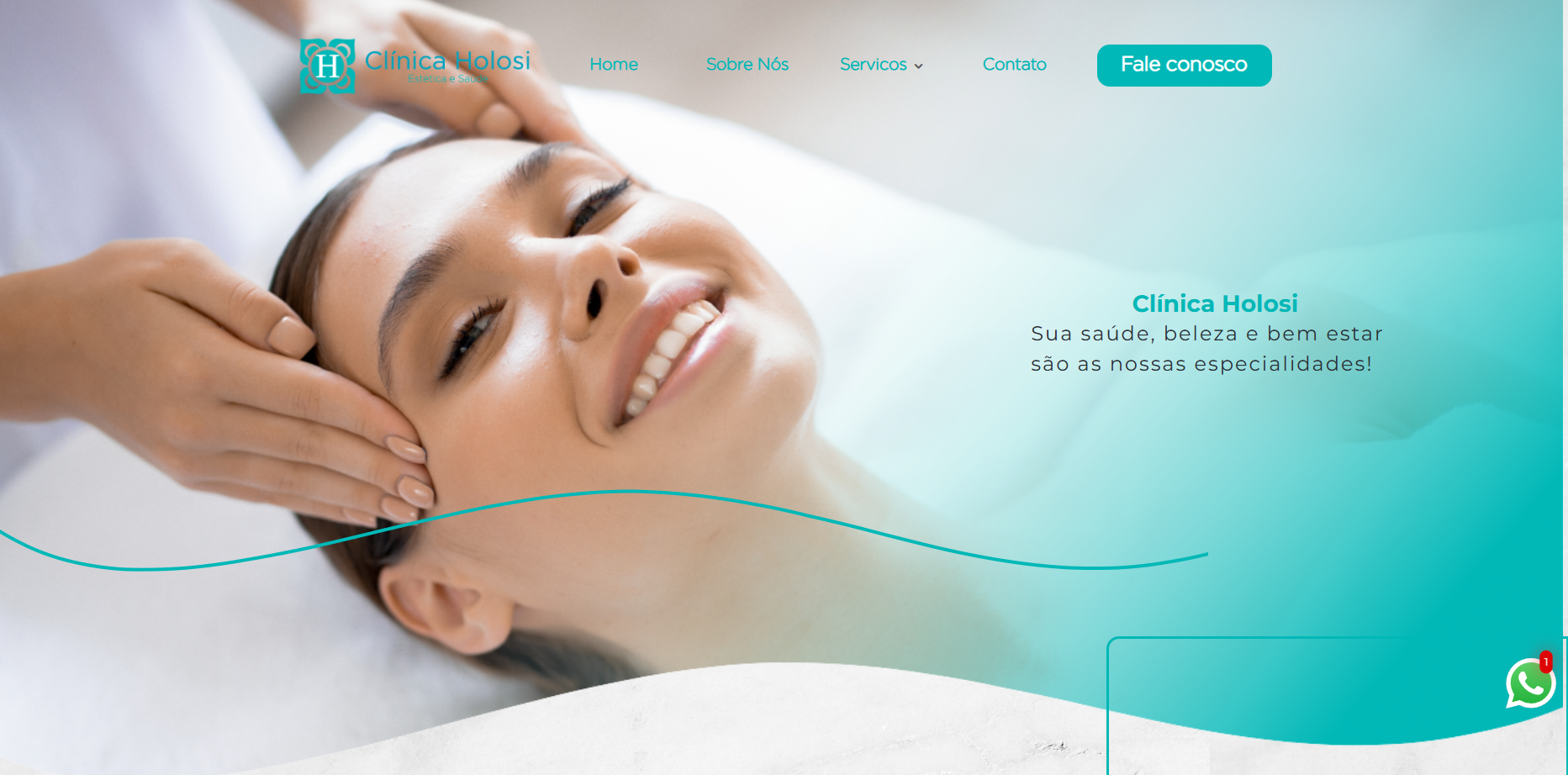 Logo do projeto Clínica Holosi